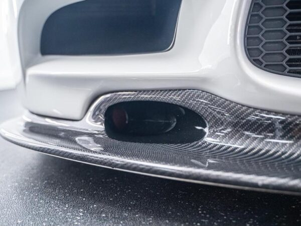 Bmw e90 e92 e93 m3 gt4 style carbon fiber front splitter