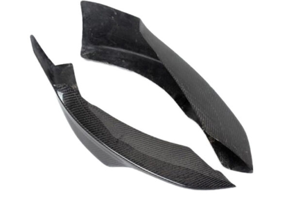 Bmw 3 series e92 e93 m sport lci carbon fiber corner splitters