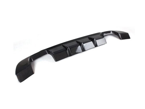 BMW 3 Series E92 E93 PERFORMANCE CARBON FIBER Quad Exhaust Rear Diffuser