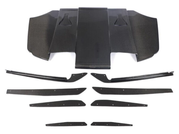 BMW E92 E93 M3 VRS Style CARBON FIBER Rear Diffuser System