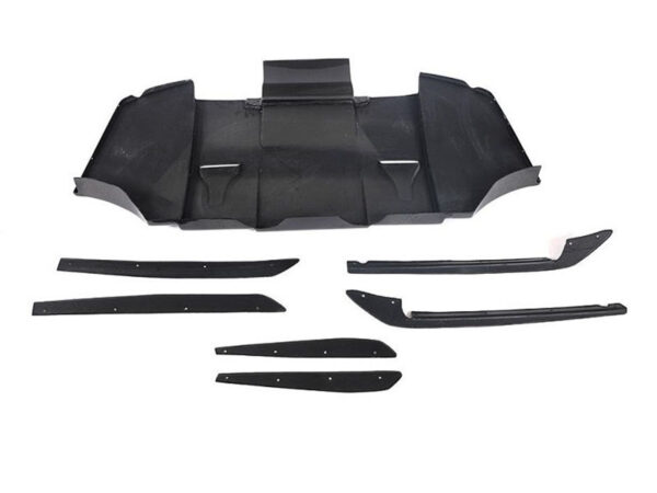 Bmw e92 e93 m3 vrs style carbon fiber rear diffuser system