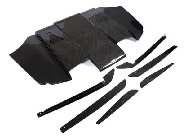 Bmw e92 e93 m3 vrs style carbon fiber rear diffuser system