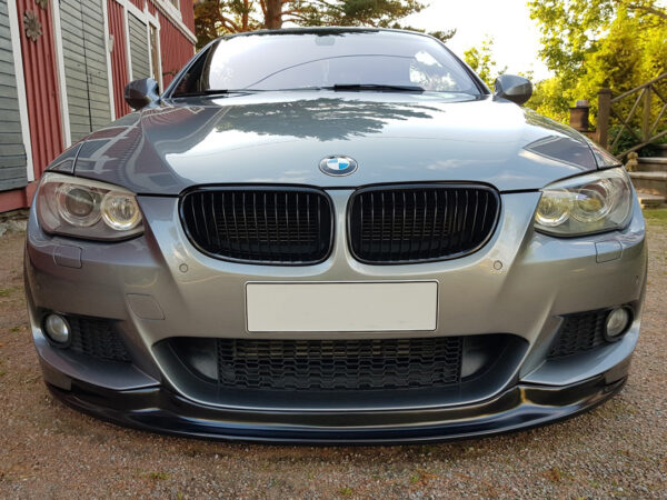 Bmw 3 series e92 e93 m sport lci ak style front splitter