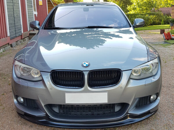 Bmw 3 series e92 e93 m sport lci ak style front splitter