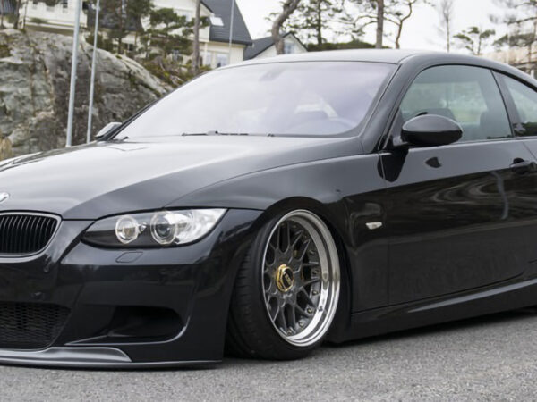 Bmw 3 series e92 e93 m sport pre lci ak style front splitter