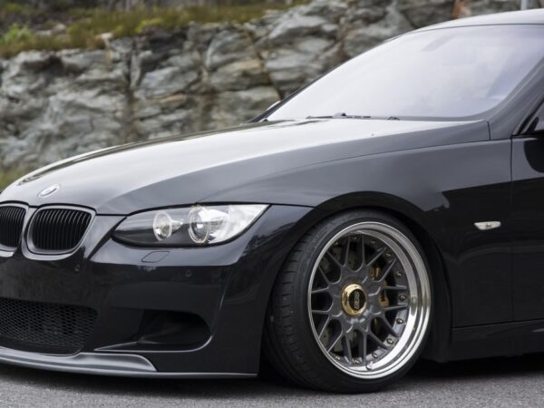 Bmw 3 series e92 e93 m sport pre lci ak style front splitter