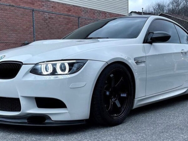 Bmw e90 e92 e93 m3 gt4 style frp front splitter