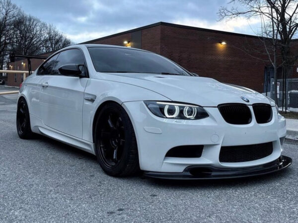 Bmw e90 e92 e93 m3 gt4 style frp front splitter