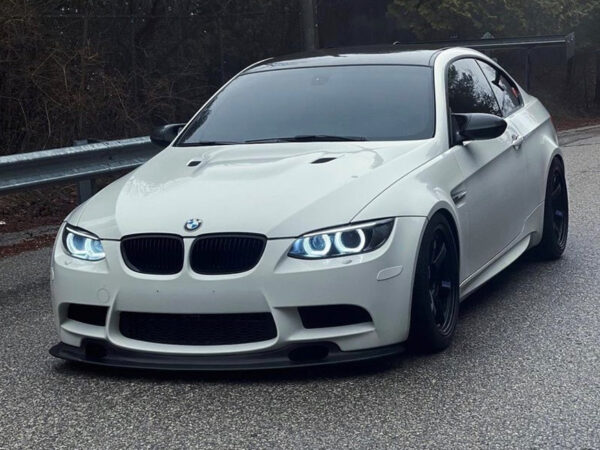 Bmw e90 e92 e93 m3 gt4 style frp front splitter