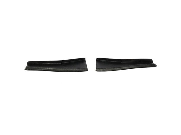 Bmw e90 e92 e93 m3 gt4 style carbon fiber front bumper corner canards winglets