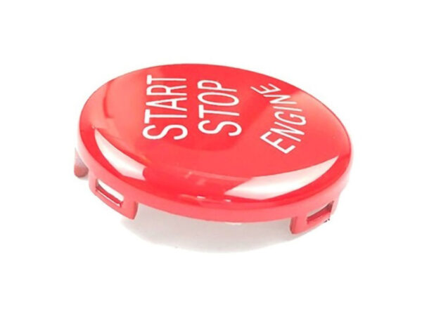 Bmw e series start stop red engine button