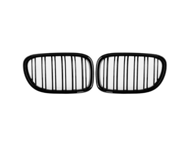 BMW 7 Series F01 F02 F03 F04 GLOSS BLACK Double Kidney Grilles