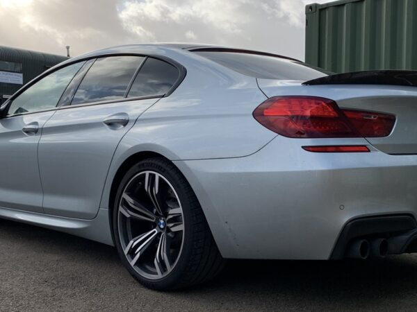 Bmw 6 series f06 m6 performance style carbon fiber boot spoiler