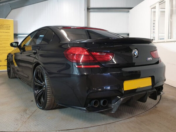 Bmw 6 series f06 m6 vrs style carbon fiber boot spoiler
