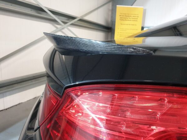Bmw 6 series f06 m6 vrs style carbon fiber boot spoiler