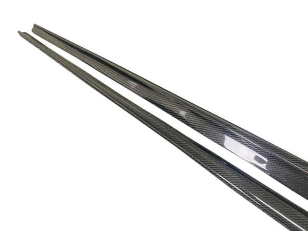Bmw m6 f06 gran coupe vrs style carbon fiber side skirts