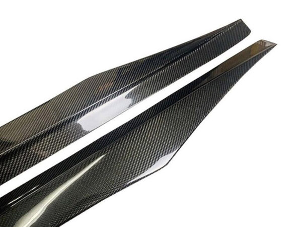 Bmw m6 f06 gran coupe vrs style carbon fiber side skirts