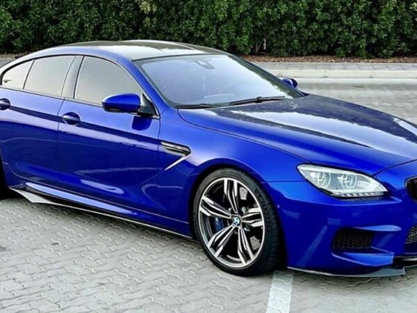 Bmw m6 f06 gran coupe vrs style carbon fiber side skirts
