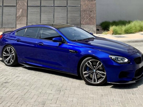 Bmw m6 f06 gran coupe vrs style carbon fiber side skirts