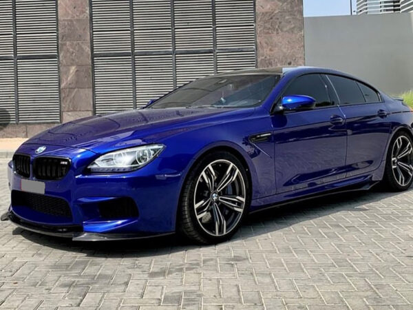 Bmw m6 f06 gran coupe vrs style carbon fiber side skirts