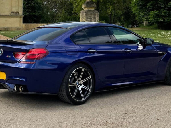 Bmw 6 series m6 f06 psm style prepreg carbon fiber boot spoiler