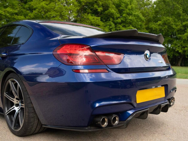 BMW 6 Series M6 F06 PSM Style Prepreg CARBON FIBER Boot Spoiler