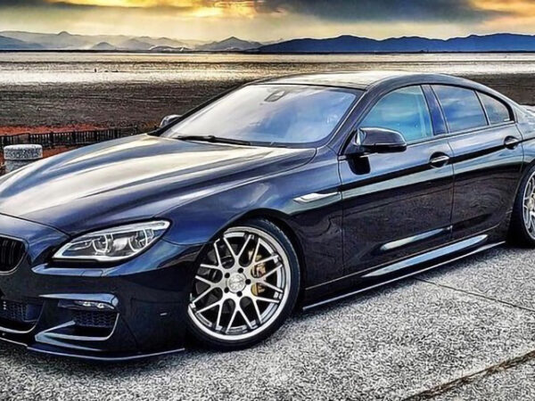 Bmw 6 series f06 m sport gran coupe performance style carbon fiber side skirts