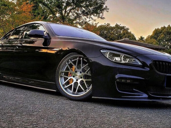 Bmw 6 series f06 m sport gran coupe performance style carbon fiber side skirts