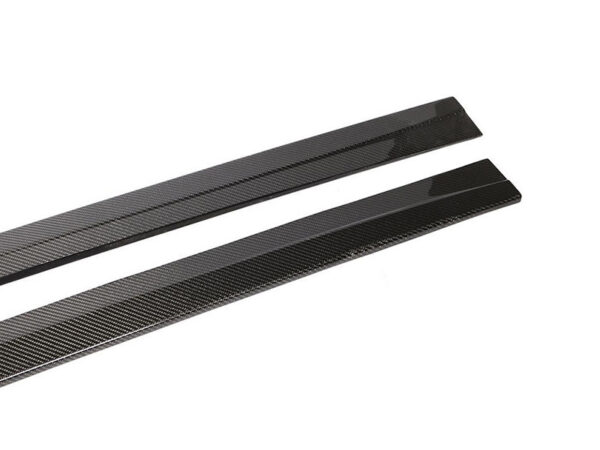 Bmw 6 series f06 m sport gran coupe performance style carbon fiber side skirts