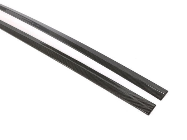 Bmw 6 series f06 m sport gran coupe performance style carbon fiber side skirts