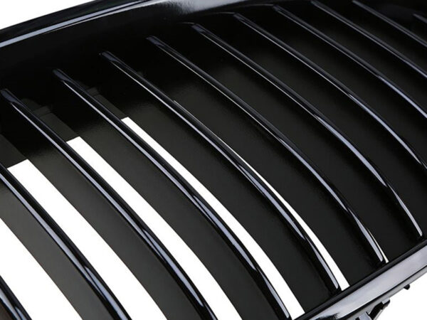 Bmw 5 series f10 f11 gloss black single kidney grilles