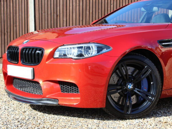 Bmw 5 series f10 f11 m5 gloss black double kidney grilles