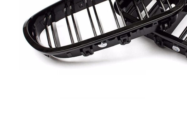 Bmw 5 series f10 f11 m5 gloss black double kidney grilles