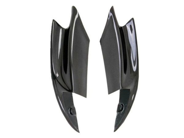 Bmw 5 series f10 m5 carbon fiber front corner splitters