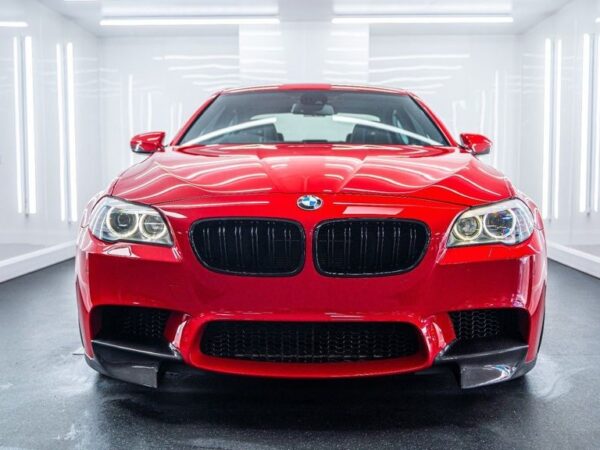 Bmw 5 series f10 m5 carbon fiber front corner splitters
