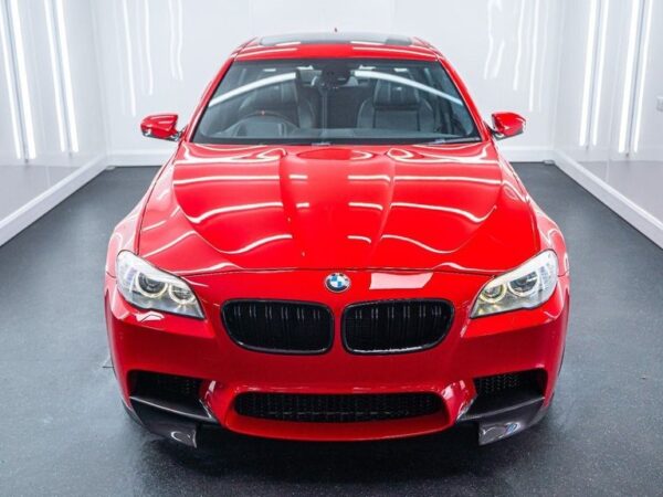 Bmw 5 series f10 m5 carbon fiber front corner splitters