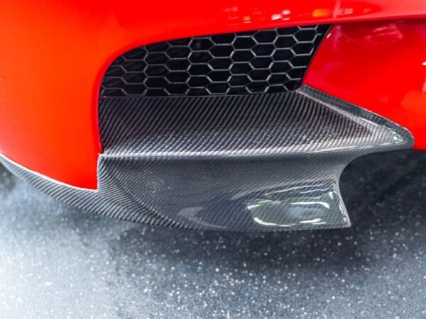 Bmw 5 series f10 m5 carbon fiber front corner splitters