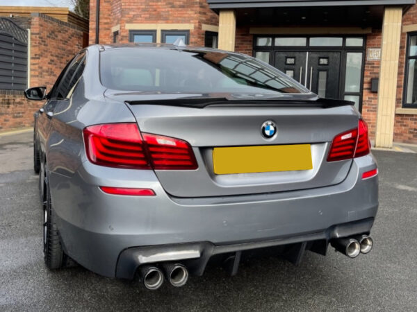 BMW 5 Series F10 M5 VRS M4 Style CARBON FIBER Boot Spoiler