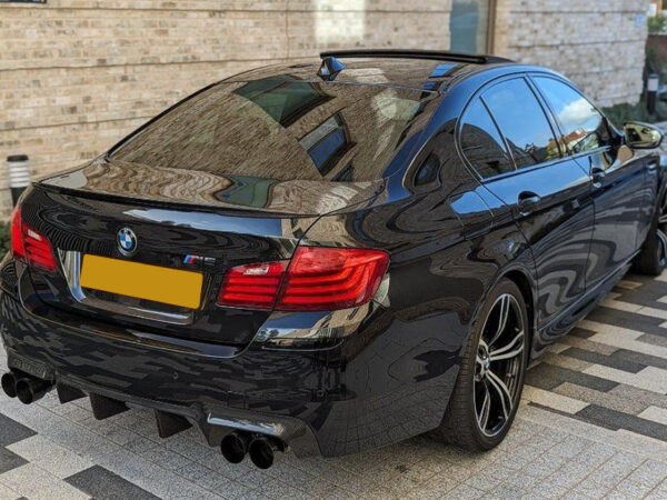 BMW 5 Series F10 M5 DTM CARBON FIBER 2 Fin Rear Diffuser