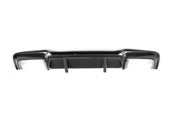 Bmw 5 series f10 m5 dtm carbon fiber 2 fin rear diffuser