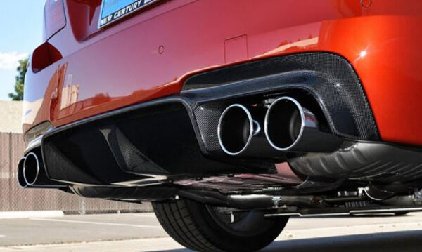 Bmw 5 series f10 m5 dtm carbon fiber 1 fin rear diffuser