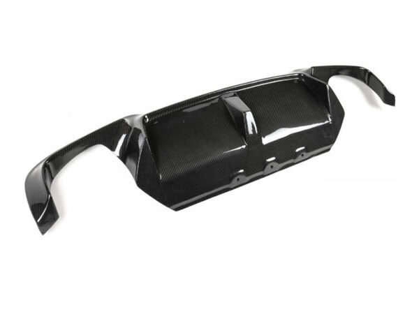 Bmw 5 series f10 m5 dtm carbon fiber 1 fin rear diffuser