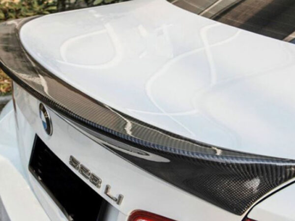Bmw 5 series f10 m5 style carbon fiber boot spoiler