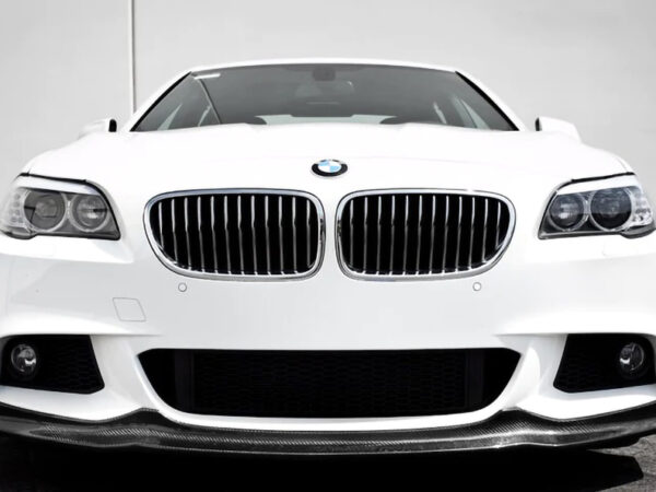 Bmw 5 series f10 f11 m sport ak style carbon fiber front splitter