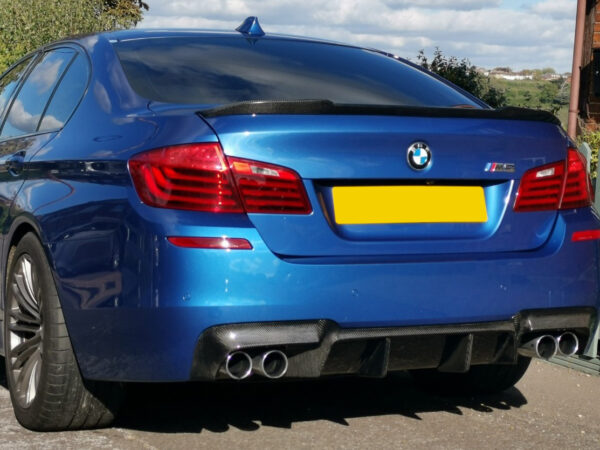 BMW 5 Series F10 M5 CS Style CARBON FIBER Boot Spoiler