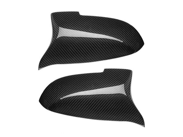 Bmw f10 f11 f06 f12 f13 f01 lci m style replacement carbon fiber mirror covers