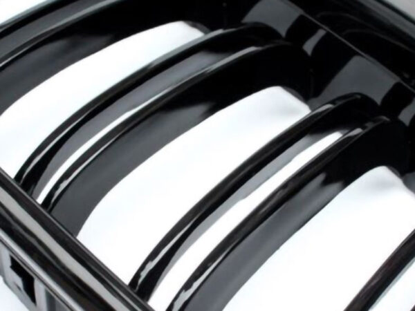 Bmw 6 series f06 f12 f13 m style gloss black double kidney grilles