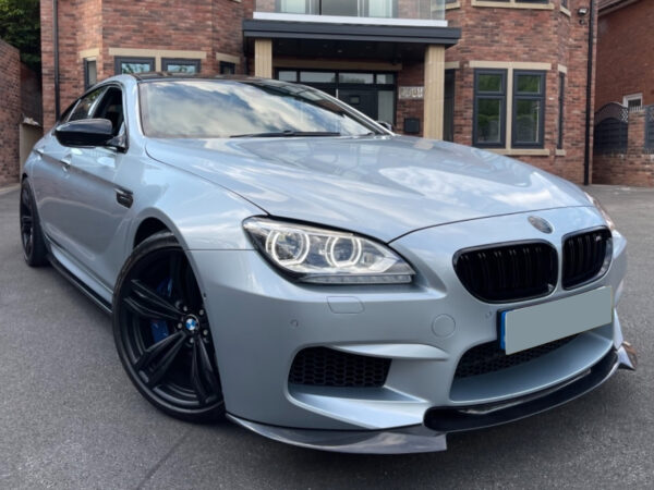Bmw 6 series f06 f12 f13 m style gloss black double kidney grilles