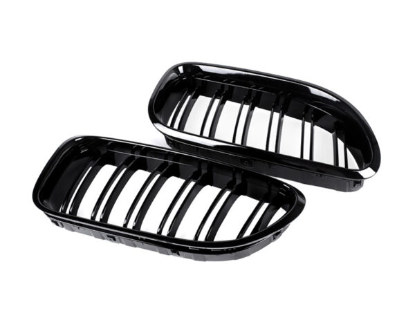 Bmw 6 series f06 f12 f13 m style gloss black double kidney grilles
