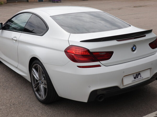 Bmw 6 series f12 f13 m6 performance style carbon fiber boot spoiler